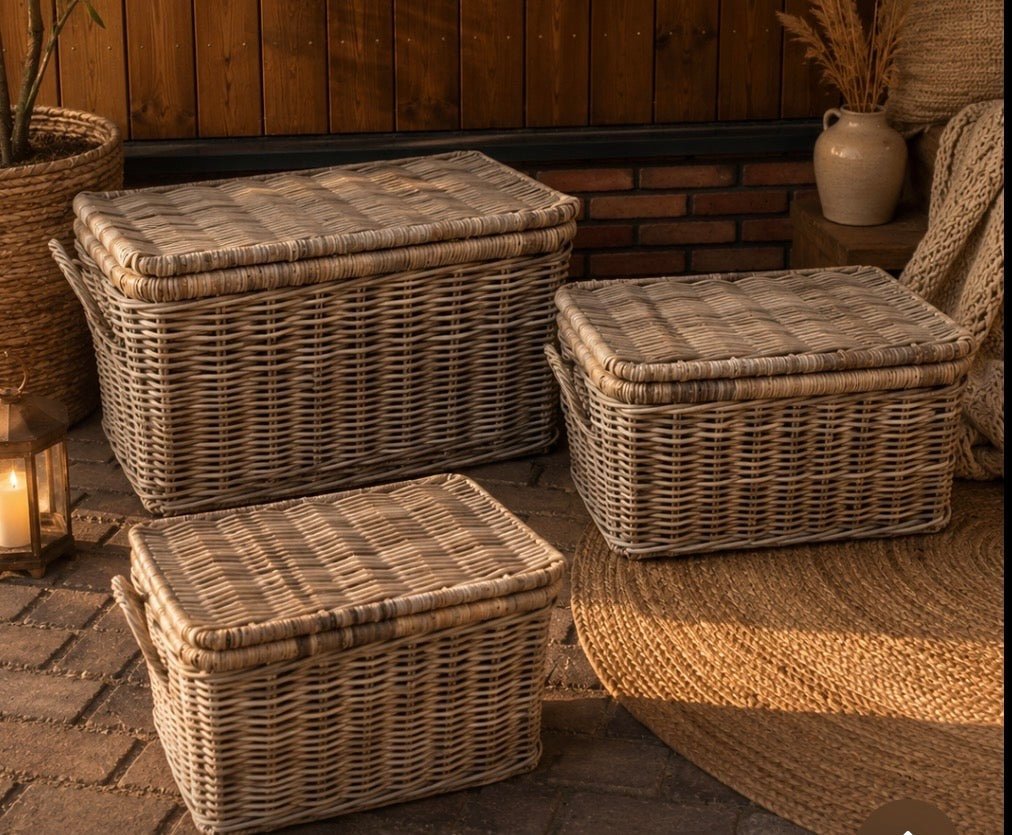 Rotan Opbergmanden S M L - Sfeerstal69