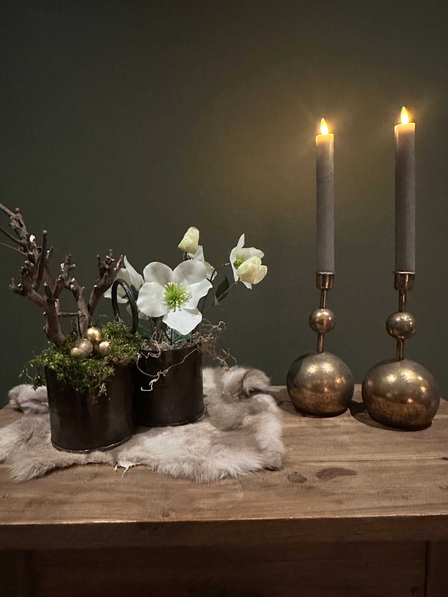 Kunst-  zijden bloemen