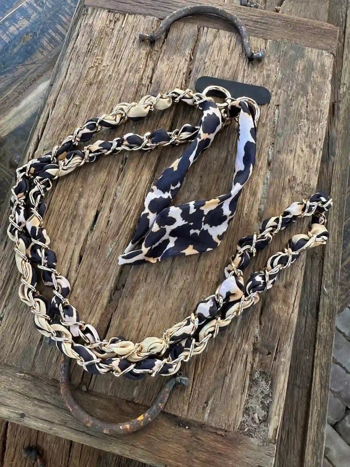 Telefoon koord leopard lang - Sfeerstal69