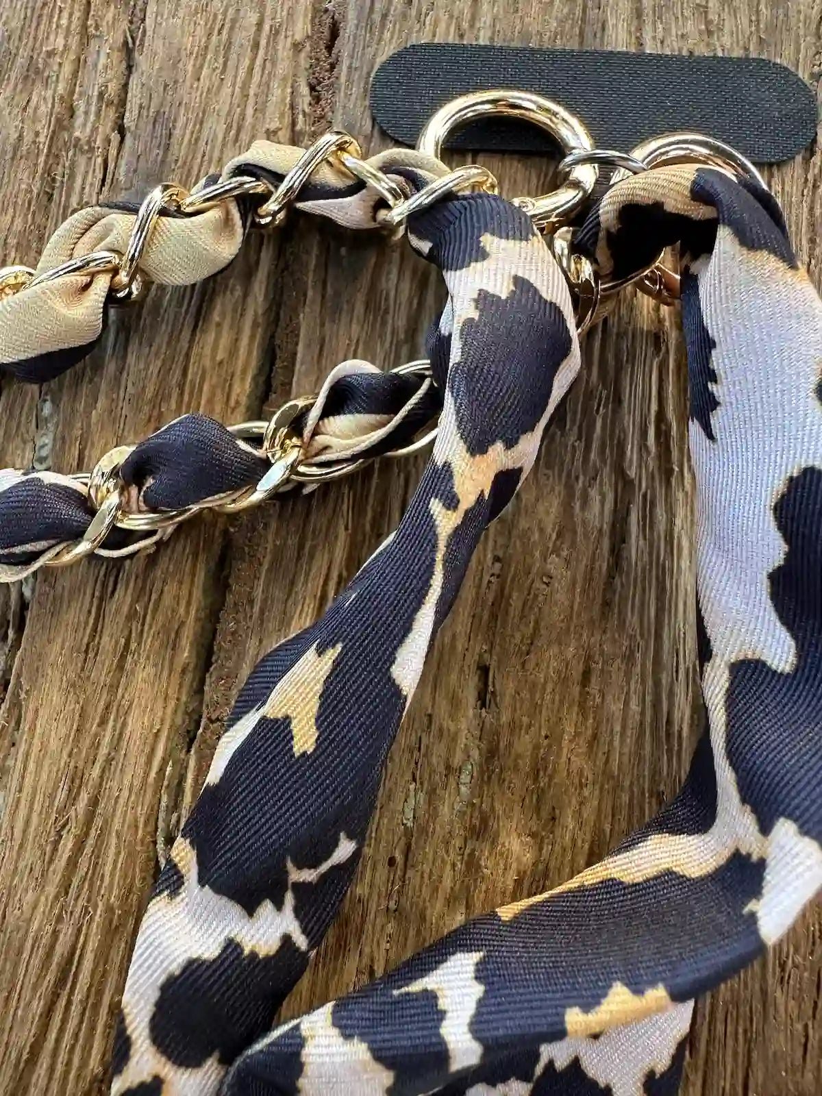 Telefoon koord leopard lang - Sfeerstal69