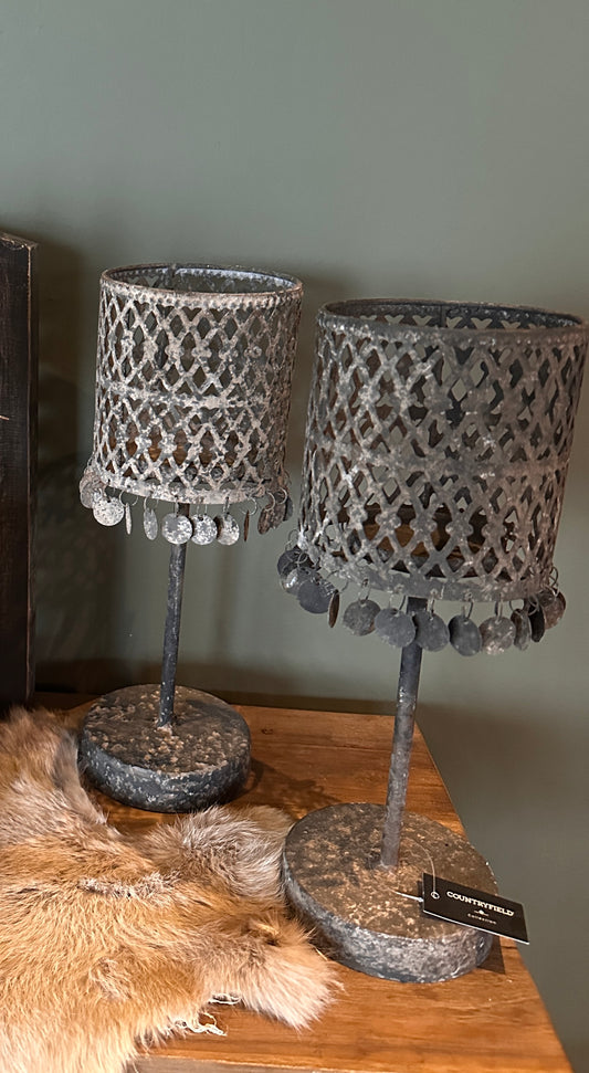 Sobere sjieke muntjes kandelaar L