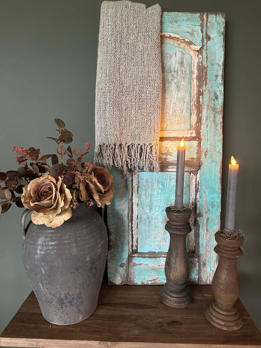 Baluster kandelaar hout M