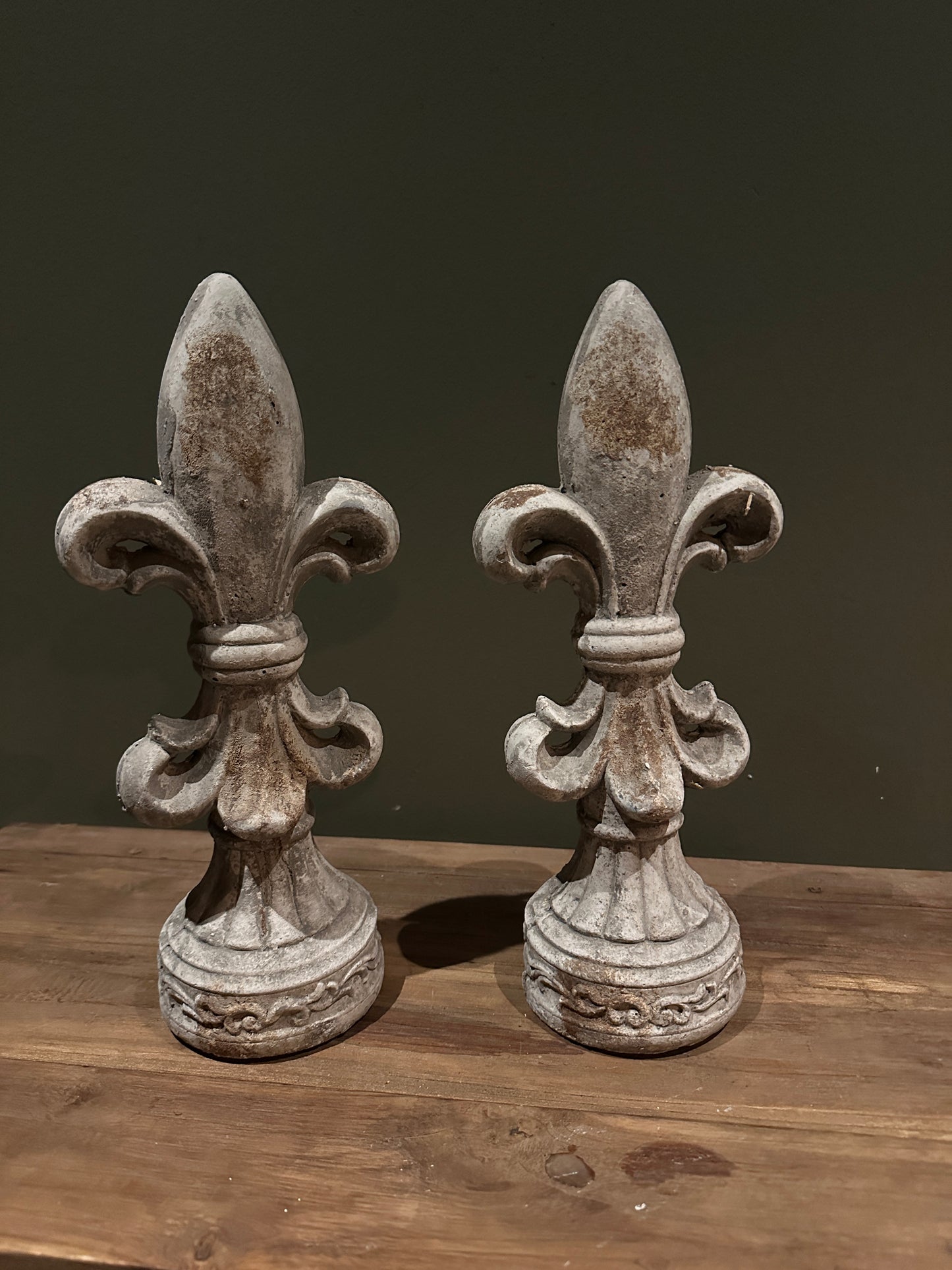 Set ornament fleur de lis M