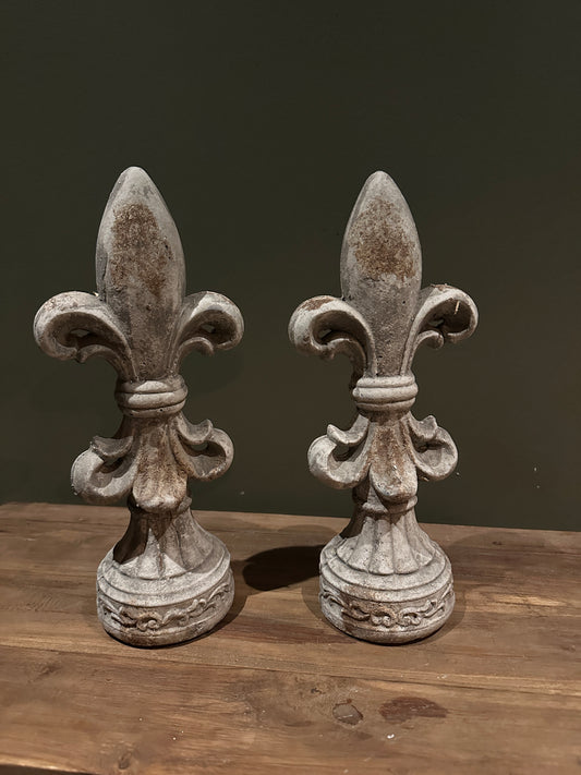 Set ornament fleur de lis M