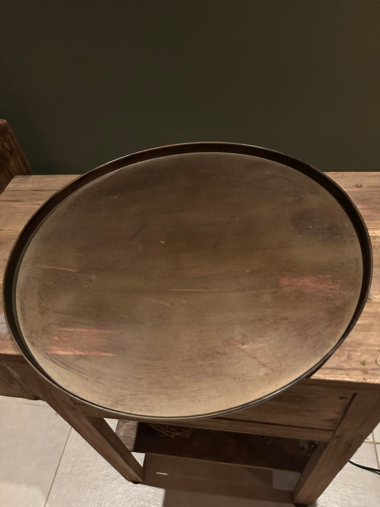 Plateau Bruin XL metaal