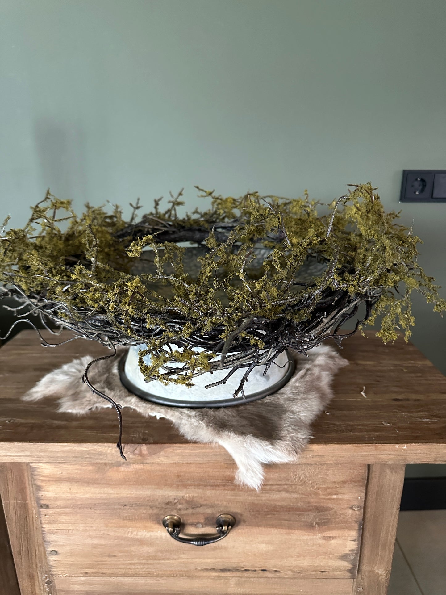 Kunst moskrans spagnum XL