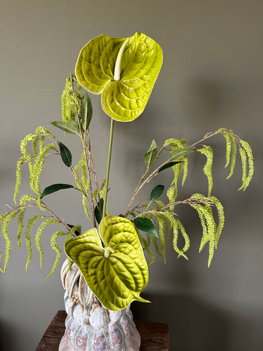 Anthurium tak kunst tropical