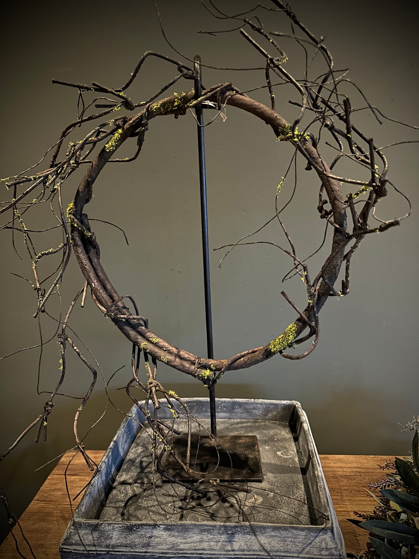 Wilgenkrans 30 cm kunst