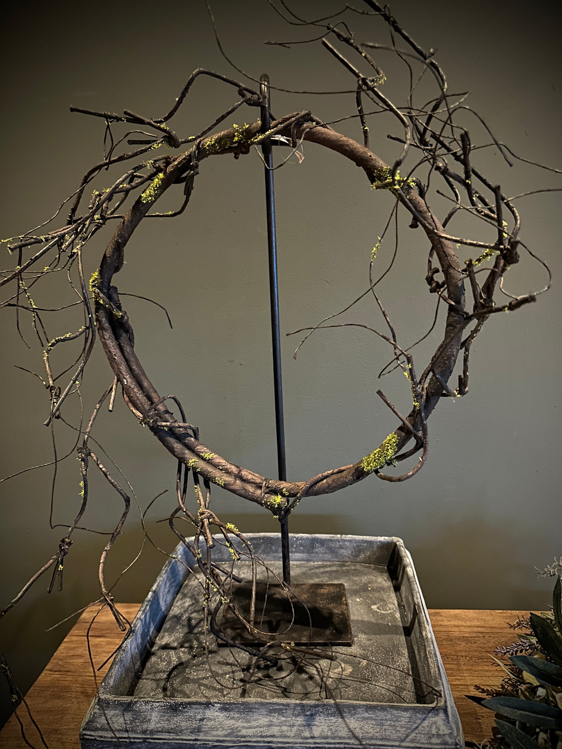 Wilgenkrans 30 cm kunst