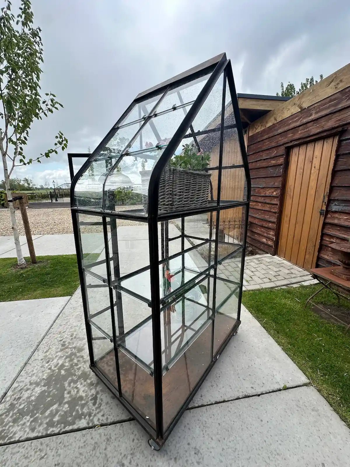 Greenhouse - Vintage tuinkas 108x70x190 | Franse tuinkas, kruidenkas & kweekkas - Sfeerstal69
