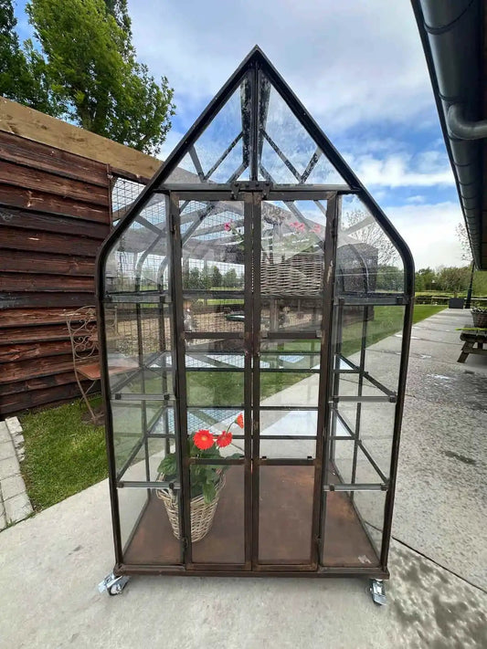 Greenhouse - Vintage tuinkas 108x70x190 | Franse tuinkas, kruidenkas & kweekkas - Sfeerstal69